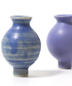 Alternative view of Grimm's Geburtstagsring Figurenstecker | Vase blau