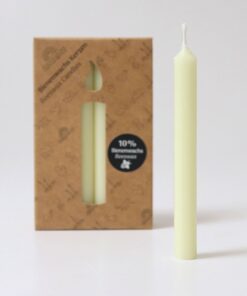 Grimm's Geburtstagsring 10% Bienenwachskerzen 12 Stk | creme