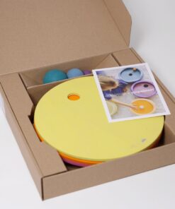 GRIMM’S x Stapelstein® Kullerscheiben | Warm Pastell