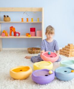 Alternative view of GRIMM’S x Stapelstein® Kullerscheiben | Cool Pastell