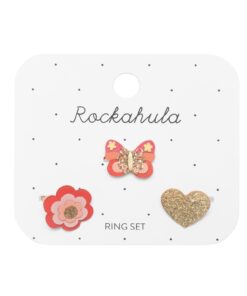 Rockahula Kinder Fingerringe Set | bella butterfly