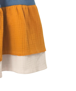 Alternative view of Signorina Topolina Musselin JUP | Tricolore