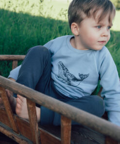 OLEANDER Sweat-Pullover für Kinder mit Wal