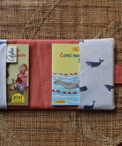 Pixibuchhülle / Pixibuchbibliothek Wal rot