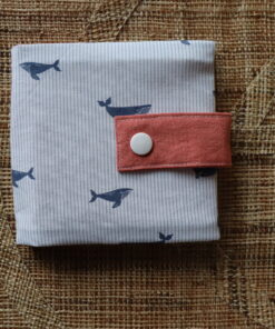 Pixibuchhülle / Pixibuchbibliothek Wal rot