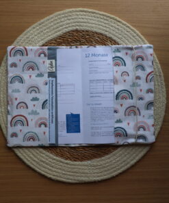 AYLUN Hülle Gesundheitsheft | Regenbogen & Wolken