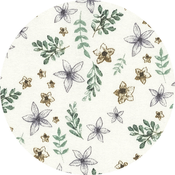 Alvi® BIO Musselin Schlafsack mit Beinen Light Mull | Petit Fleurs – Bild 2