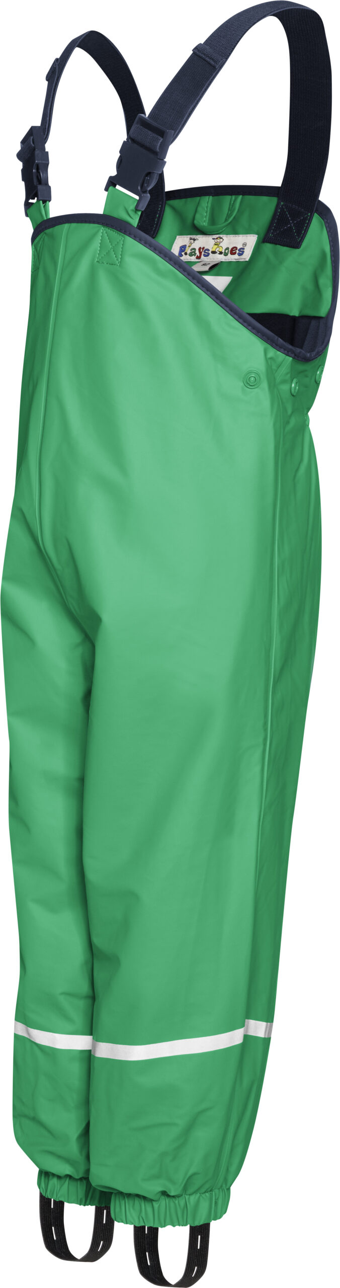 Regenhose mit Träger grün – Bild 2