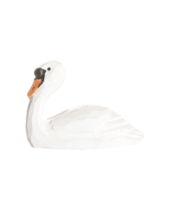 Wudimals® Tierspielzeug aus Holz | Schwan