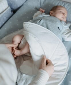 ALVI® Baby-Mäxchen® Schlafsack Innensack Jersey (BIO-Baumwolle) | Weiss