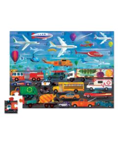 CROCODILE CREEK Puzzle 48 PCS (ab 4 Jahren) Above & Below | Fahrzeuge