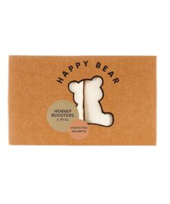 Happy Bear Stoffwindel Einlagen (Booster) Set | Hanf