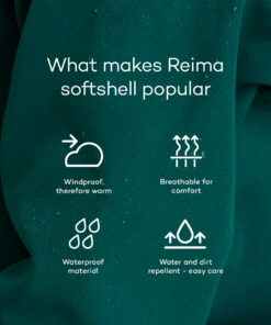 Alternative view of REIMA Softshell Jacke Vantti | Deep purple