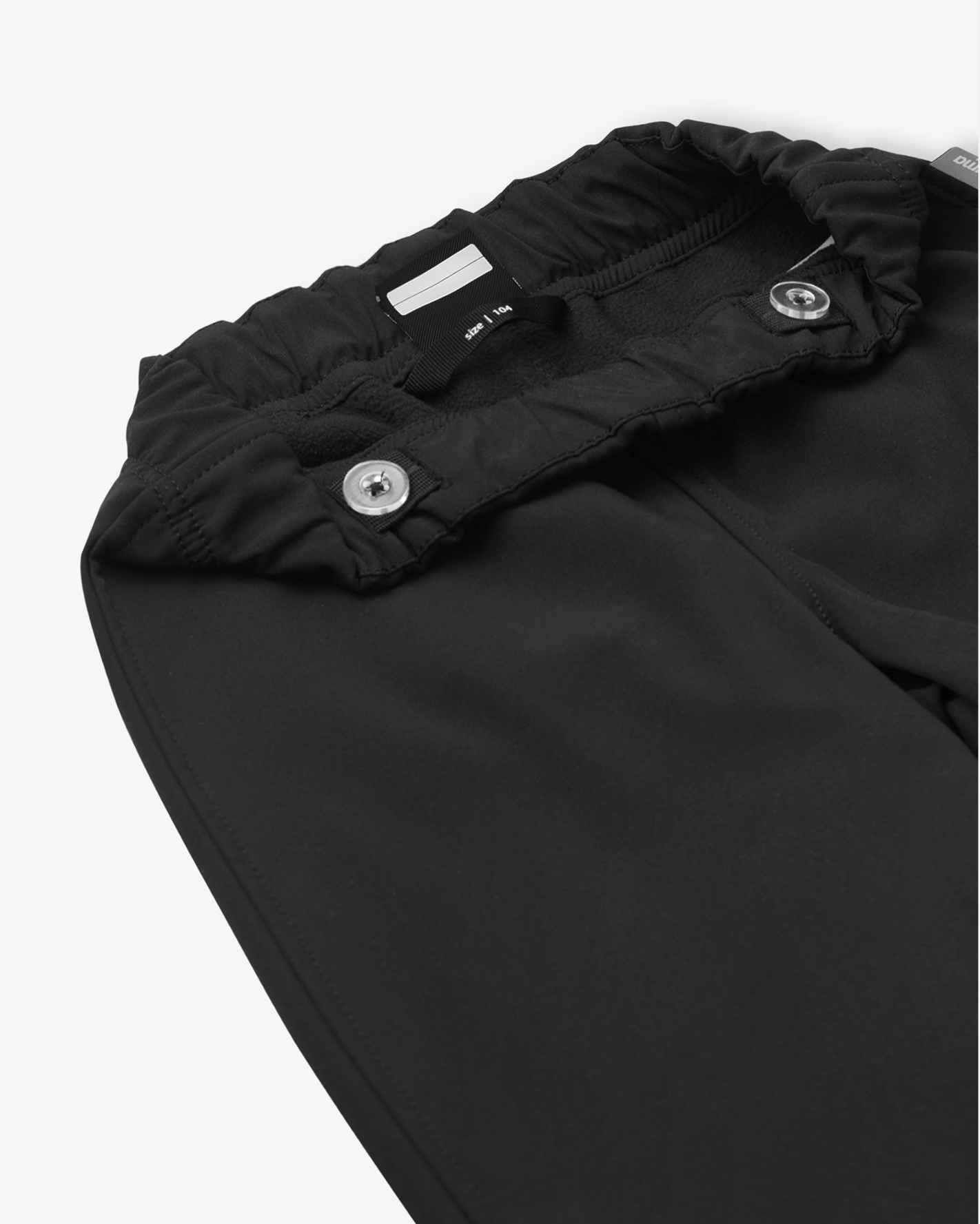 REIMA gefütterte Softshellhose HELPPO | Schwarz – Bild 4