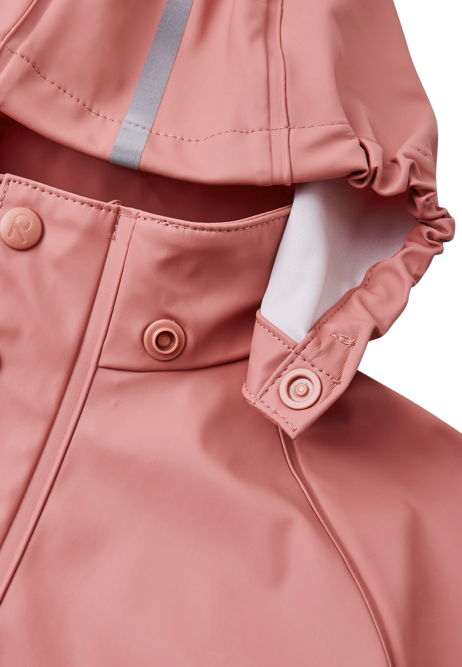 REIMA Kinder Regenjacke Lampi | Rose Blush