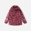 REIMA Fleecegefütterte Kinder Regenjacke Koski | jam red