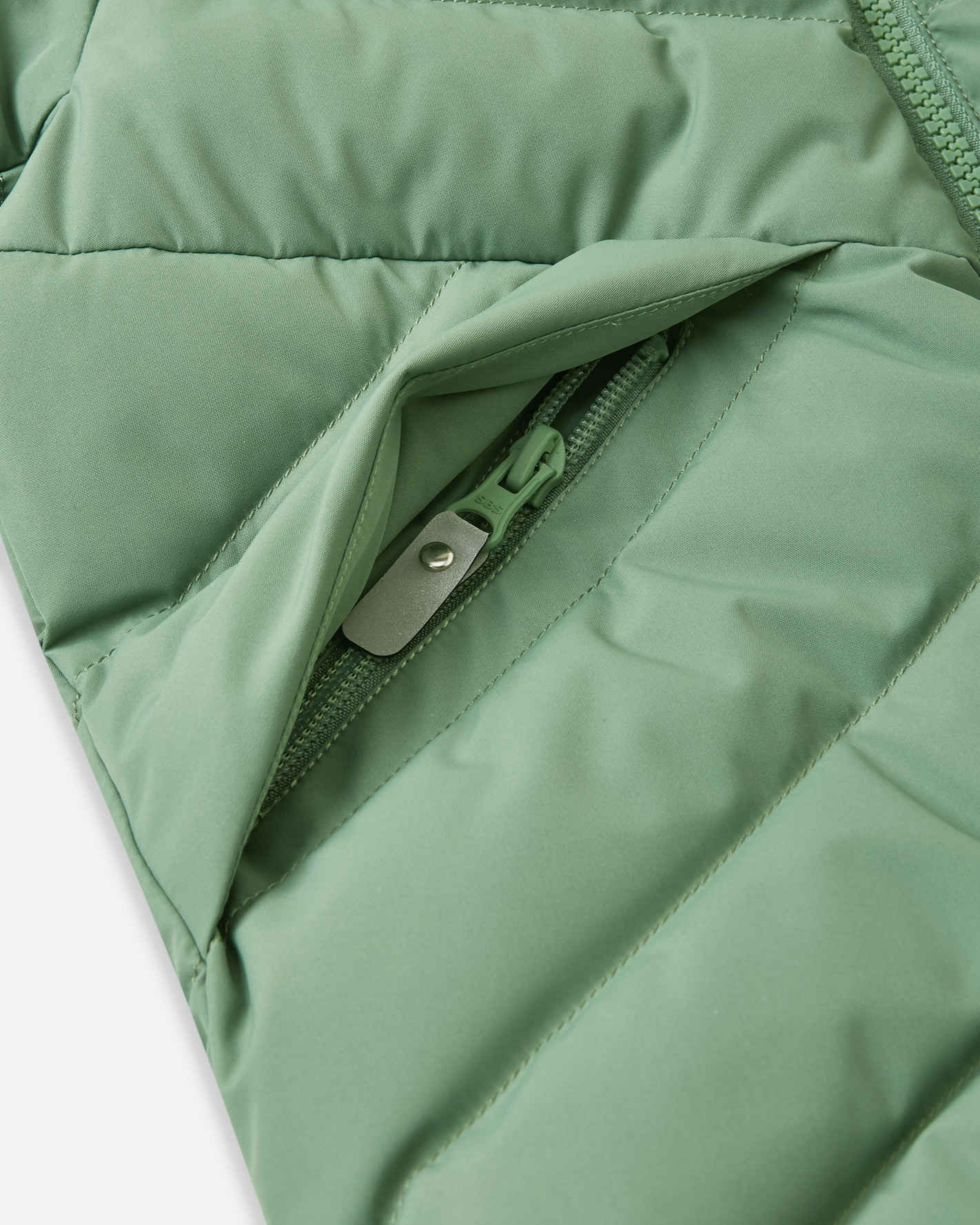 Reima Kleinkind Daunen Jacke KUPPONEN | green clay – Bild 5