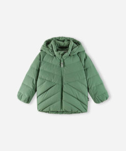 Reima Kleinkind Daunen Jacke KUPPONEN | green clay