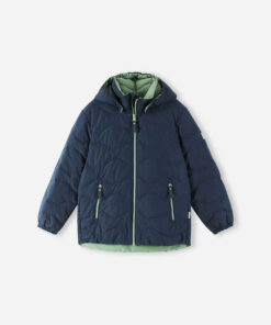 REIMA Daunen Jacke FOSSILA | navy