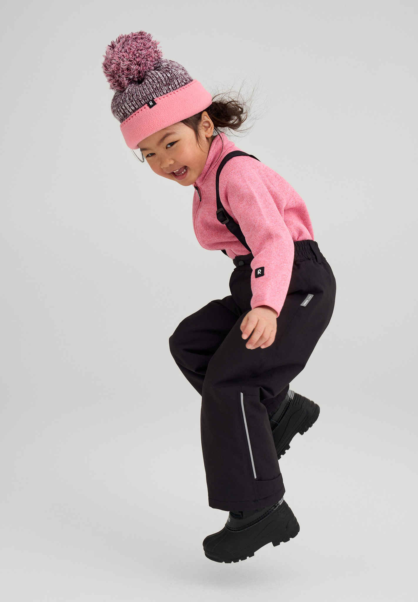 REIMA Reimatec Kinder Winterhose / Skihose Loikka | black – Bild 9