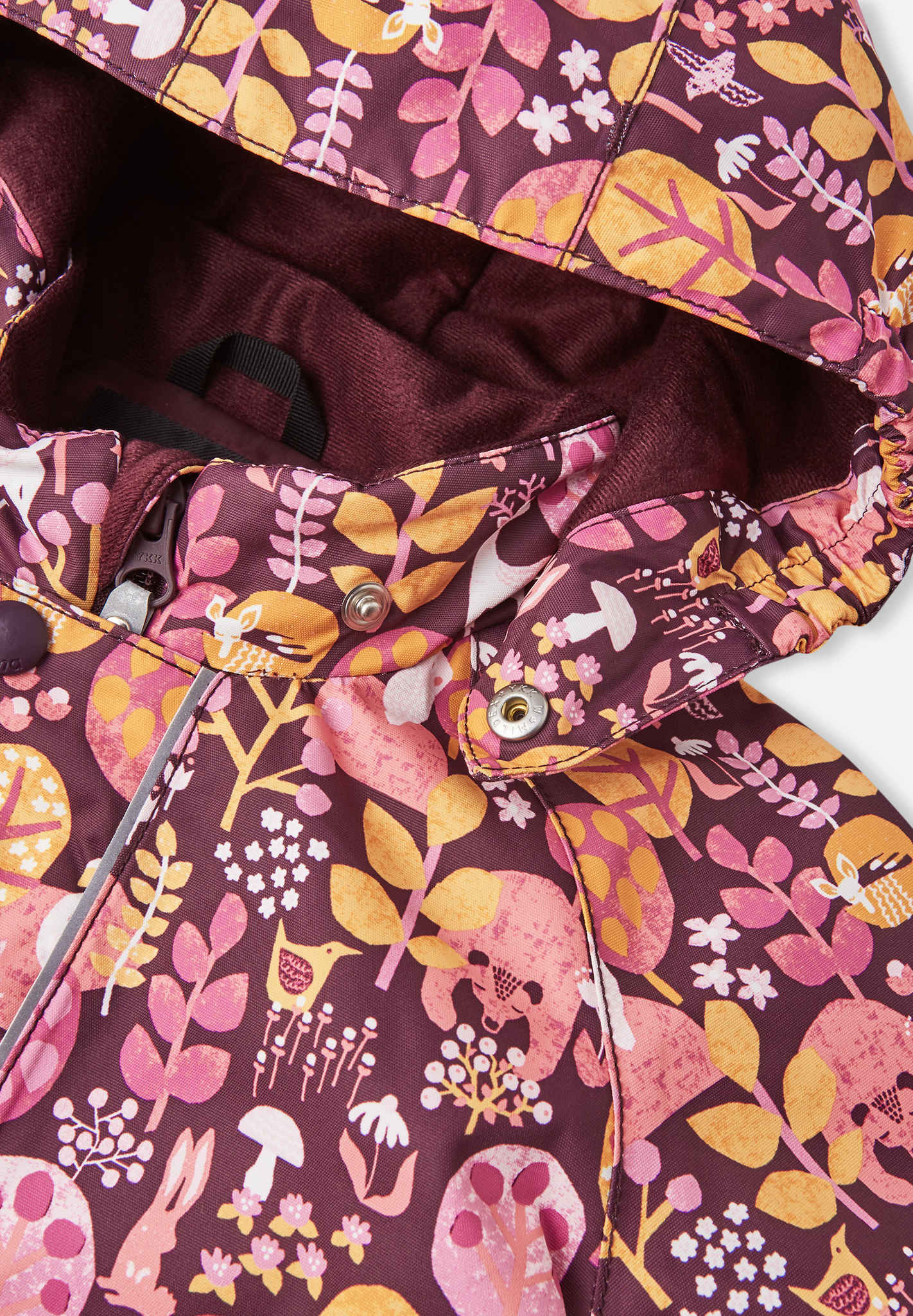 REIMA Wasserdichter Kleinkinder Schneeanzug Puhuri | deep purple