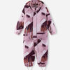 REIMA Wasserdichter Kleinkinder Schneeanzug Puhuri | grey pink