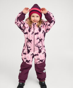 REIMA Reimatec Winter Overall KURIKKA | grey pink