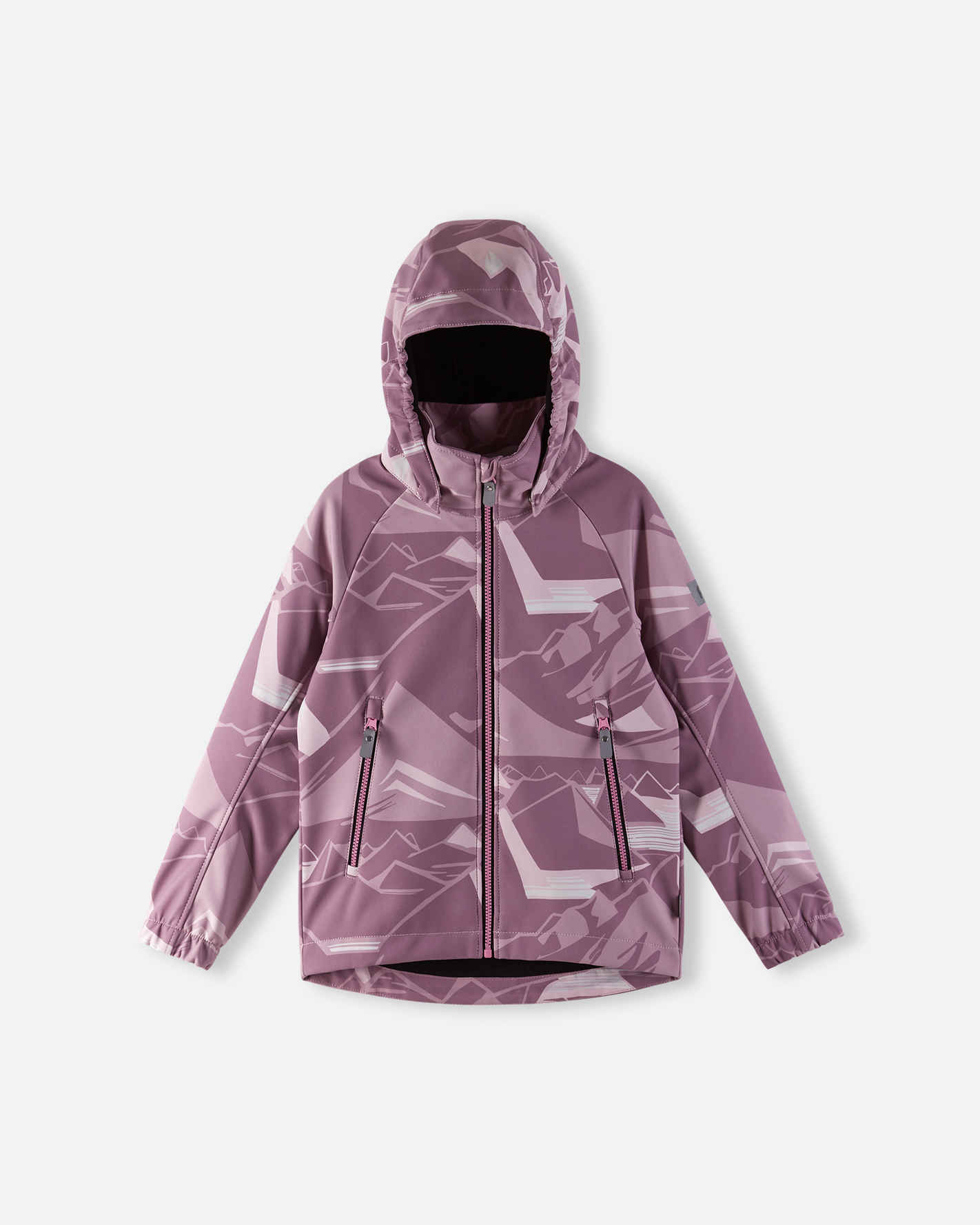 REIMA gefütterte Softshell jacke Aitoo | Grey pink – Bild 8