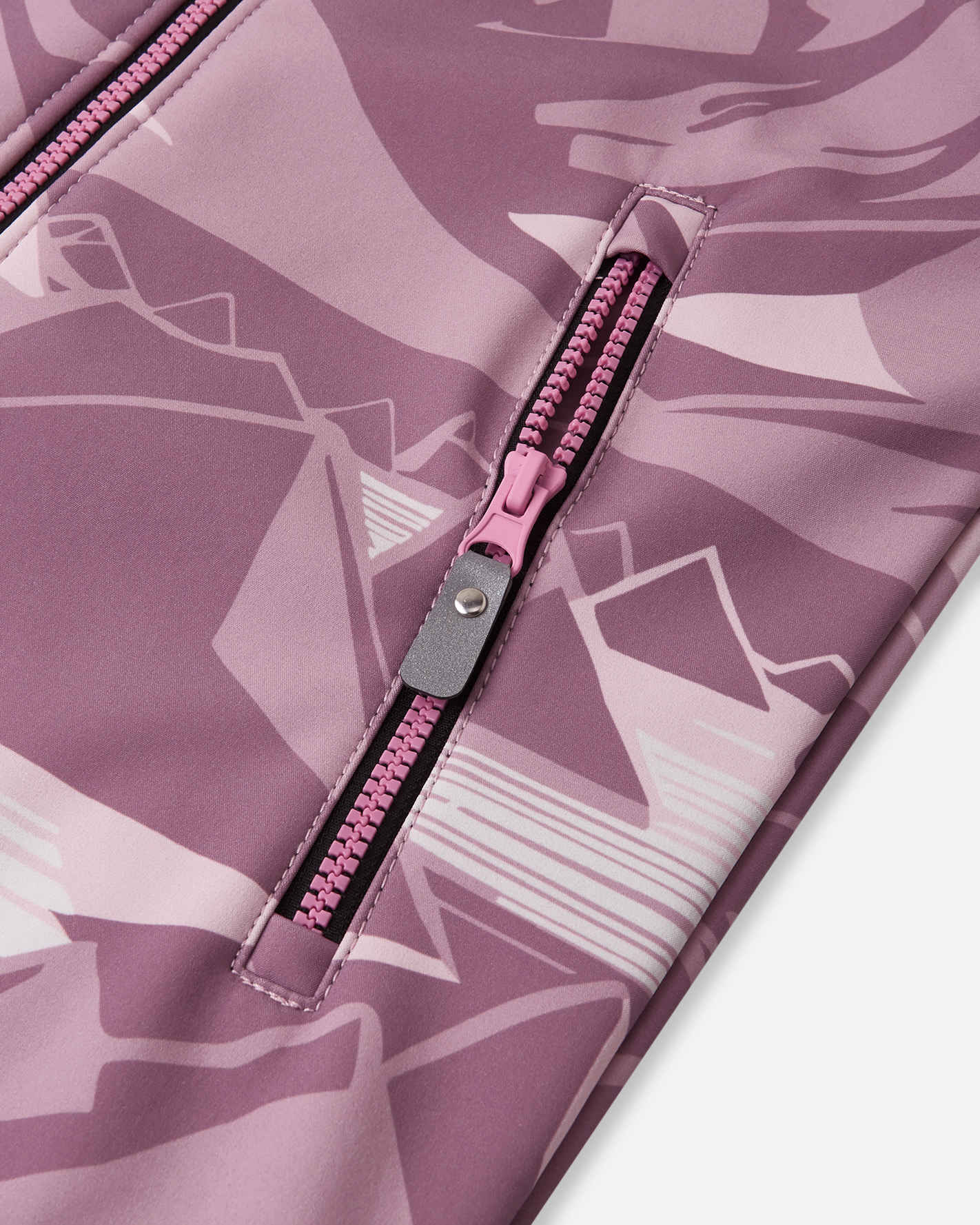 REIMA gefütterte Softshell jacke Aitoo | Grey pink – Bild 2