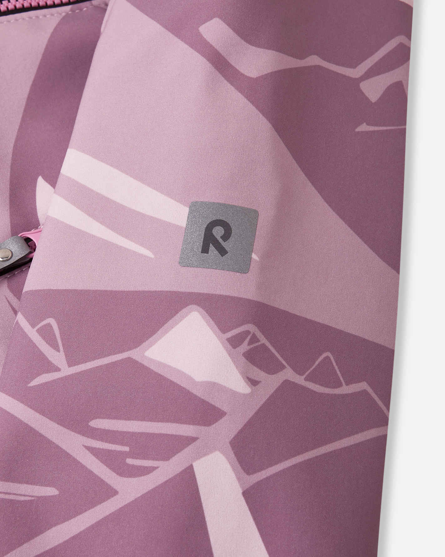REIMA gefütterte Softshell jacke Aitoo | Grey pink – Bild 3