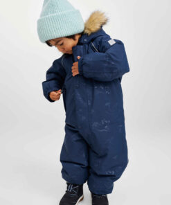 REIMA Wasserdichter Kleinkinder Daunen Overall AAPUA | navy