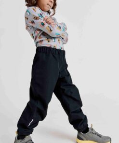 Alternative view of REIMA Wasserdichte Kleinkinder Outdoorhose Kaura | black