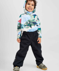 Alternative view of REIMA Wasserdichte Kleinkinder Outdoorhose Kaura | schwarz