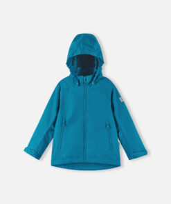 REIMA Wasserdichte Kinder Übergangsjacke Soutu | Deep ocean