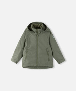 REIMA Wasserdichte Kinder Übergangsjacke Soutu | Greyish green