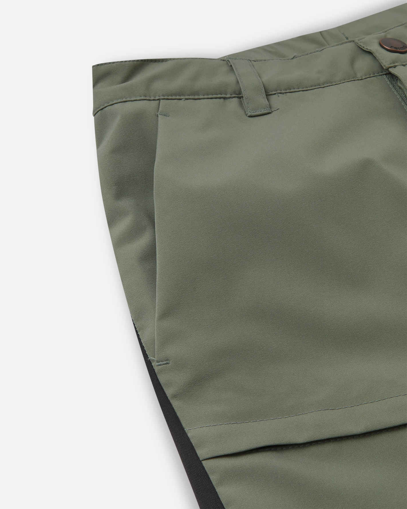 REIMA Wasserdichte Kinder Outdoorhose Sampu | Greyish green – Bild 4