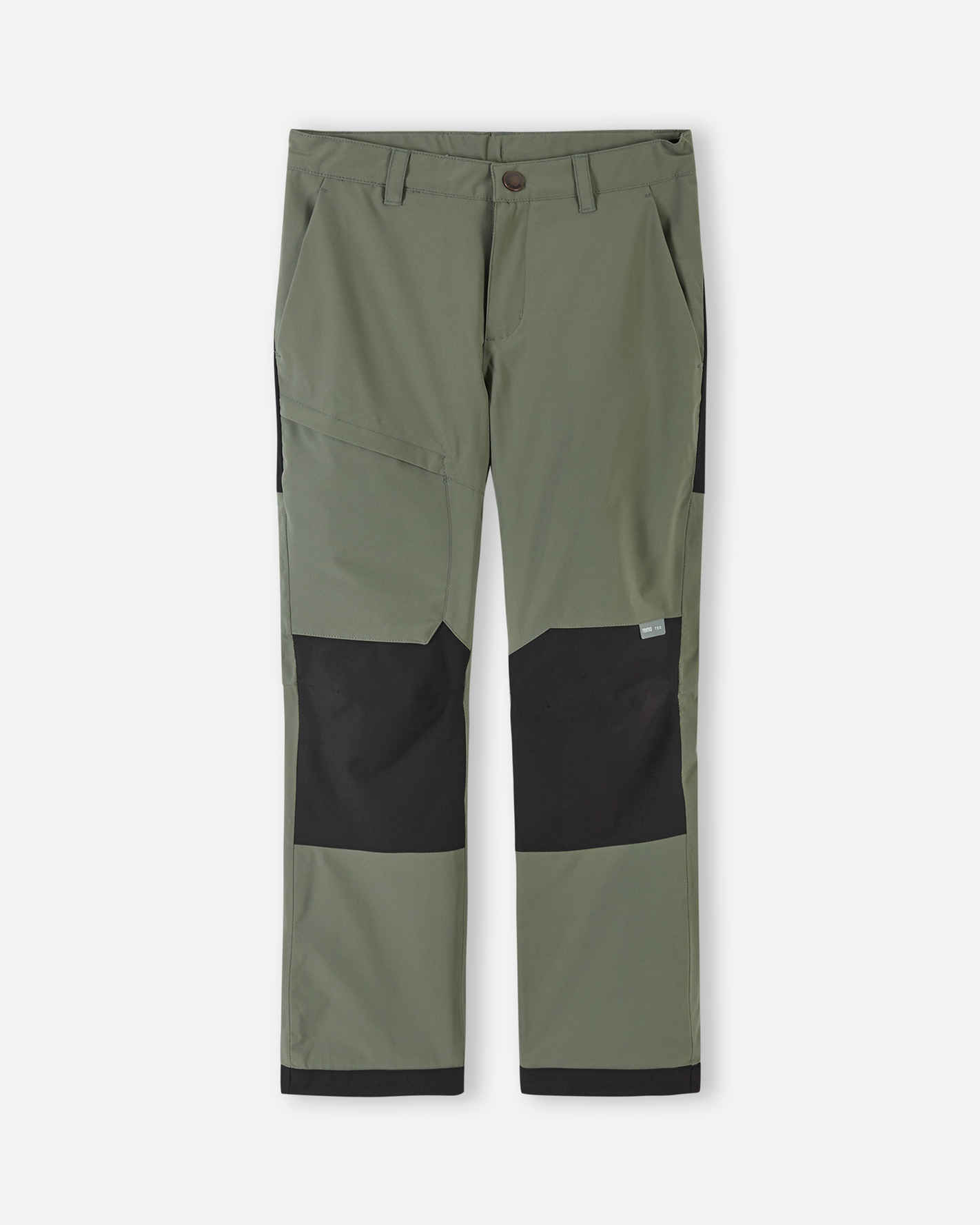 REIMA Wasserdichte Kinder Outdoorhose Sampu | Greyish green – Bild 2