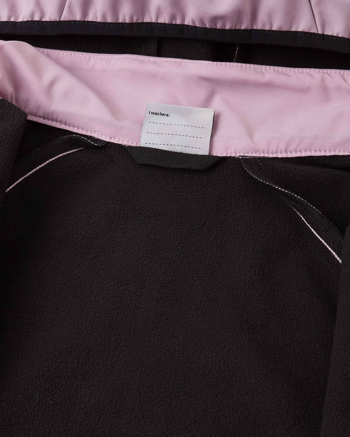 REIMA gefütterte leichte Softshell Jacke MUKANA | Grey Pink – Bild 5
