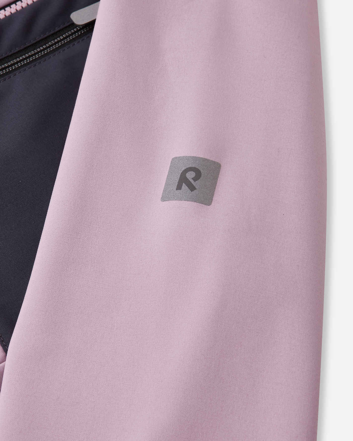 REIMA gefütterte leichte Softshell Jacke MUKANA | Grey Pink – Bild 3