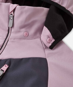 Alternative view of REIMA gefütterte leichte Softshell Jacke MUKANA | Grey Pink