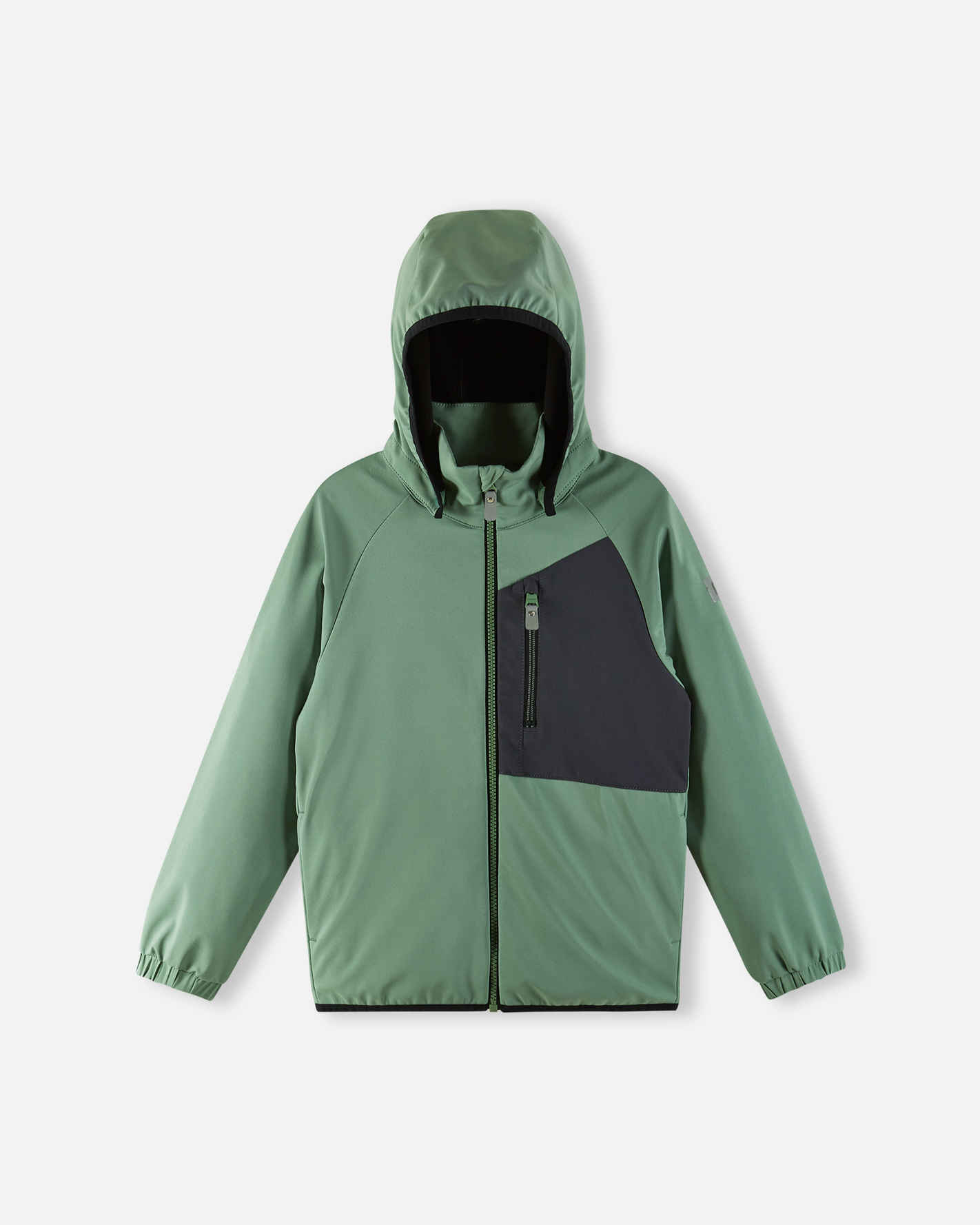REIMA gefütterte leichte Softshell Jacke MUKANA | Green Clay – Bild 8