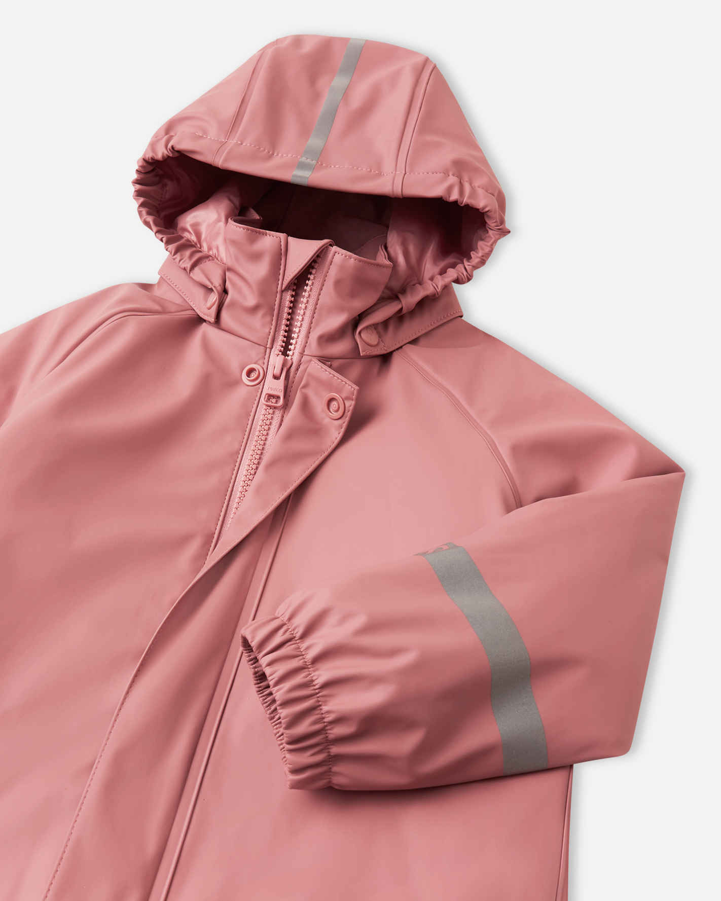 REIMA gefütterter Regenoverall RAPAKKO | Rose blush – Bild 7