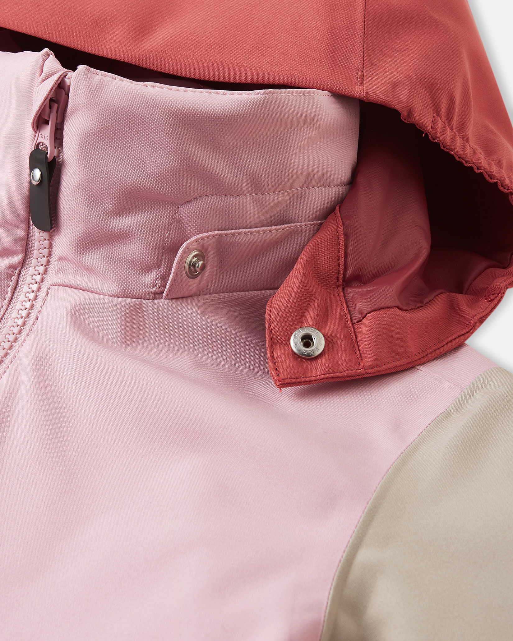 REIMA REIMATEC Übergangsjacke / Winterjacke (zip-in) SYSMA | grey pink – Bild 4