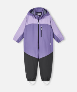 REIMA Kleinkind Softshell Overall ALKAVA | misty violet