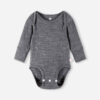 Reima Merino Baby Body UTU | Melange grey