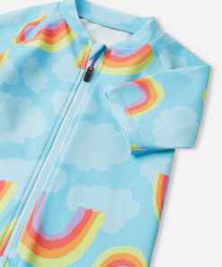 REIMA Kleinkinder UV Overall ATLANTTI | Light turquoise