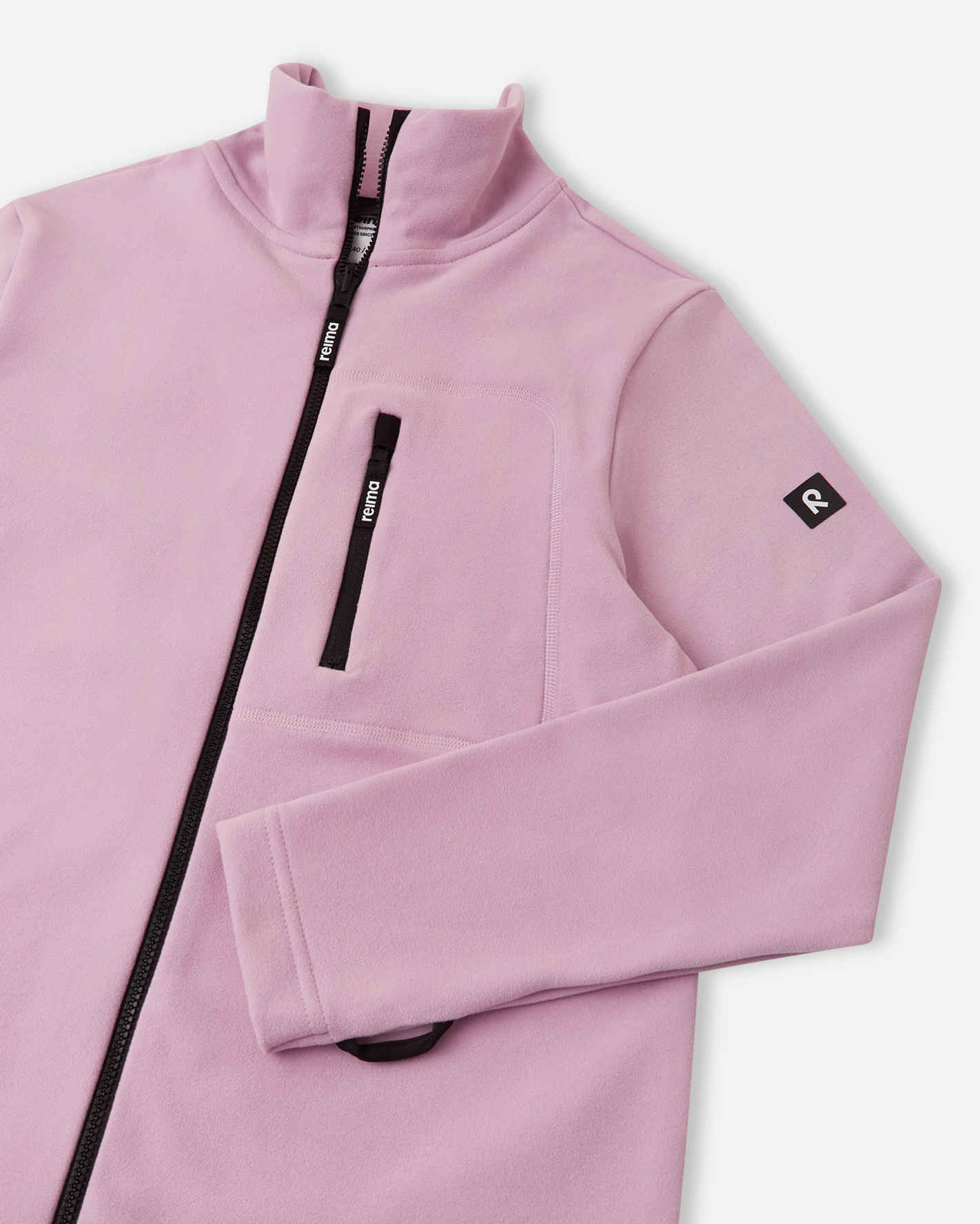REIMA Fleece Jäckli (zip-in) IISISTI | grey pink – Bild 5