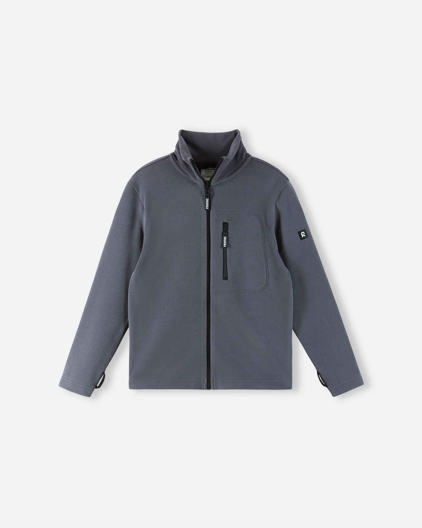 REIMA Fleece Jäckli (zip-in) IISISTI | soft black