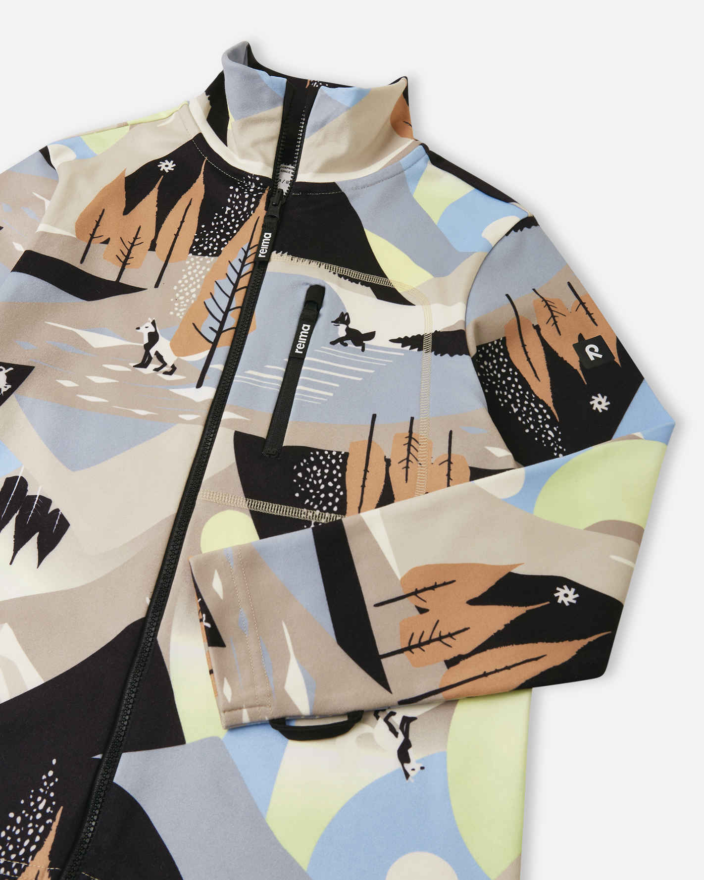 REIMA Fleece Jäckli (zip-in) IISISTI | earthy beige – Bild 5