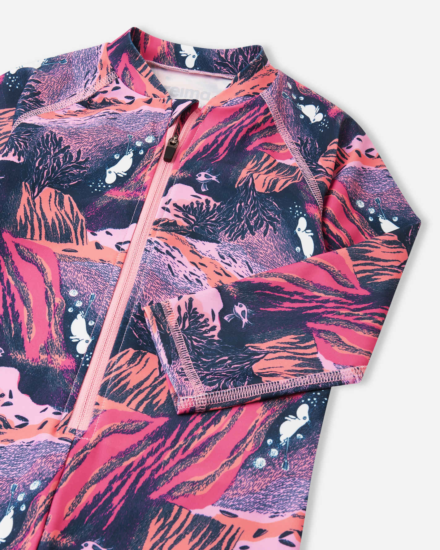 REIMA Kleinkind UV Overall Moomin Sandig | rose pink – Bild 3